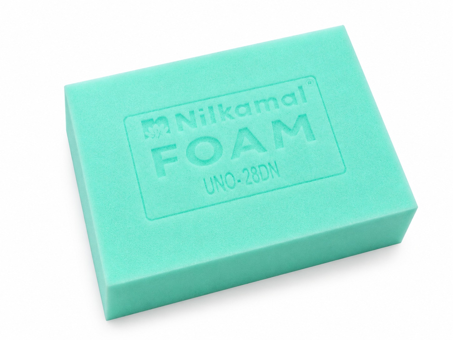 UNO Foam sample block, mint green, 28 DN