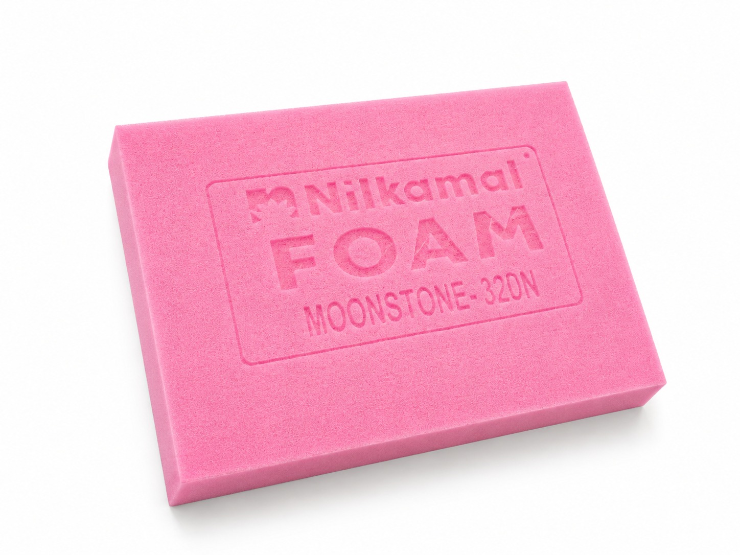 MOONSTONE Foam sample block, pink, 32 DN