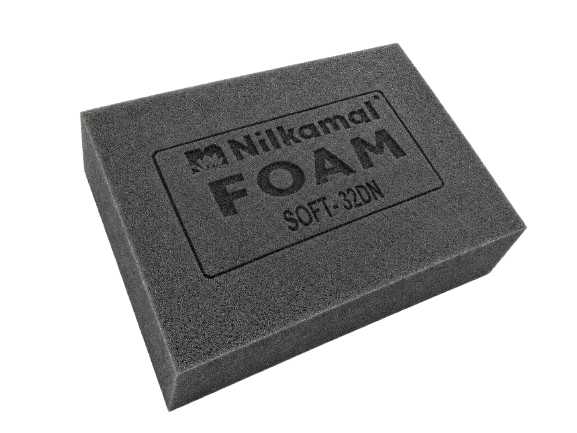 SOFT Foam sample block, charcoal grey, 32 DN